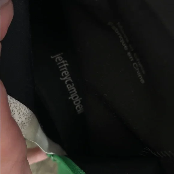 Jeffrey Campbell green booties - Picture 3 of 3